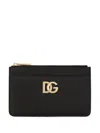 Dolce & Gabbana Wallet With Zip In Black