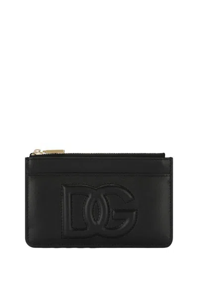 Dolce & Gabbana Wallets In Black