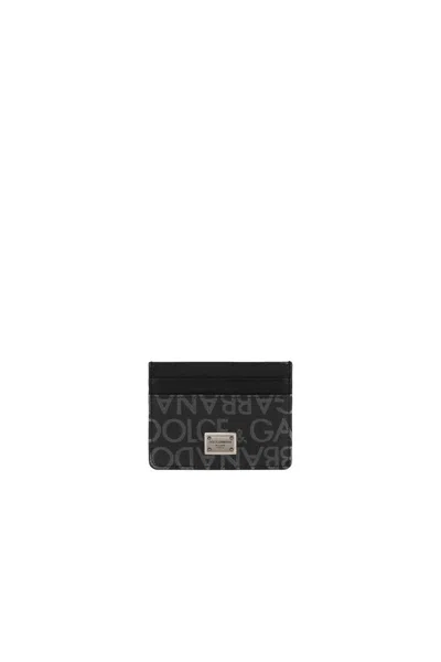 Dolce & Gabbana Wallets In Black