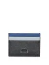 Dolce & Gabbana Dolce&gabbana Men Dauphine Cards Holder With Logo Plaque In Black