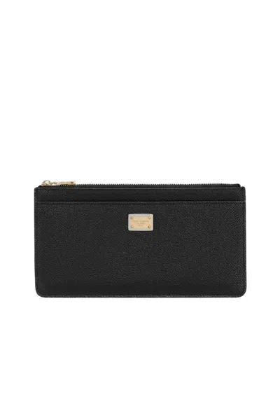 Dolce & Gabbana Wallets In Black