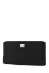 Dolce & Gabbana Black Leather Wallet In Black