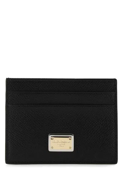 Dolce & Gabbana Wallets In Black