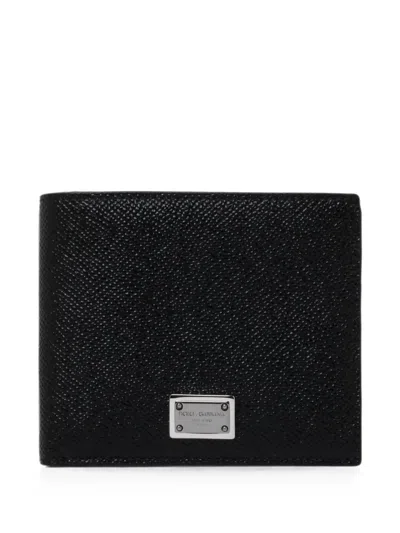 Dolce & Gabbana Bifold Wallet In Black
