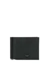Dolce & Gabbana Small Zip-around Wallet In Calfskin With Raised Logo