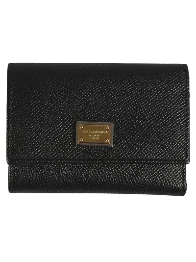 DOLCE & GABBANA DOLCE & GABBANA WALLETS BLACK