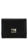 Dolce & Gabbana Dolce&gabbana Black Small Dauphine Wallet In Black