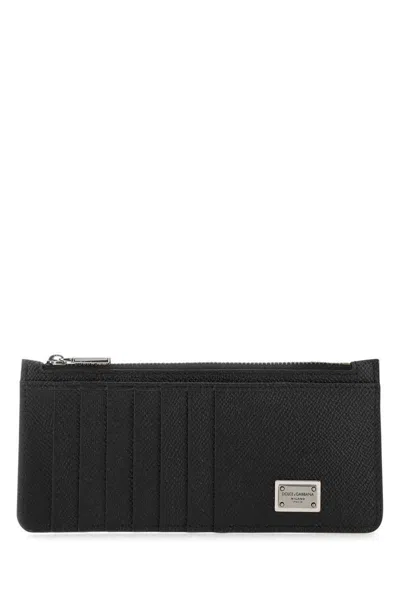 Dolce & Gabbana Wallets In Black