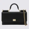 Dolce & Gabbana Women Dauphine Calfskin Mini Bag In Black