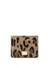Dolce & Gabbana All-over Leopard-print Wallet In Multi