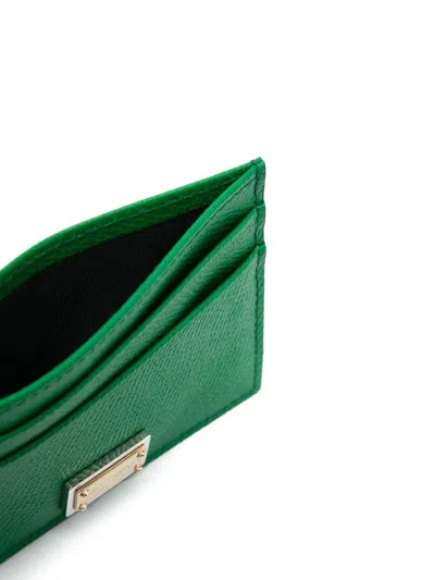 Dolce & Gabbana Wallets In Green