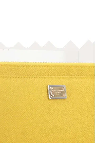 Dolce & Gabbana Wallets In Intense Yellow