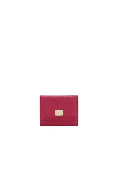 Dolce & Gabbana Wallets In Red