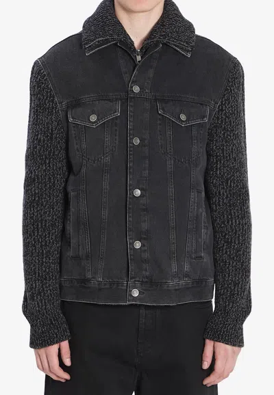 DOLCE & GABBANA WASHED DENIM JACKET