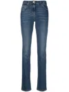 Dolce & Gabbana Washed-denim Skinny Jeans In Blue
