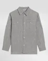 Dolce & Gabbana Washed Linen Canvas Shirt