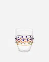 Dolce & Gabbana Water Glass In Multicolor