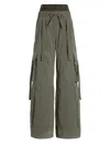 Dolce & Gabbana Waxed Faille Pants In Green