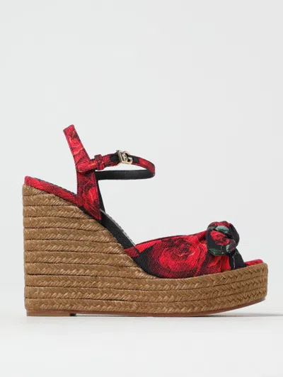 DOLCE & GABBANA HEELED SANDALS DOLCE & GABBANA WOMAN COLOR PINK,G46646010