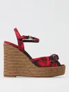Dolce & Gabbana 90mm Lolita Sandals In Red