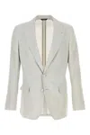 Dolce & Gabbana Ice Wool Blazer In White