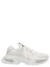 Dolce & Gabbana White Mixed-material Airmaster Sneakers In White