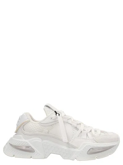DOLCE & GABBANA WHITE AIRMASTER SNEAKERS
