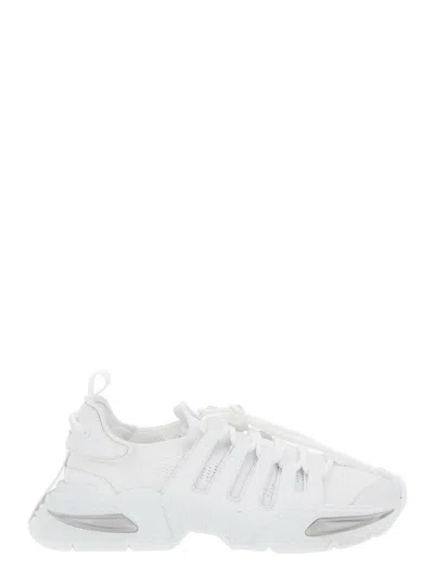 DOLCE & GABBANA WHITE AIRMASTER SNEAKERS