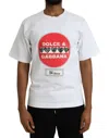 Dolce & Gabbana White Amor Heart Cotton Crewneck Short Sleeve T-shirt In White