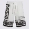 Dolce & Gabbana Majolica-print Double Piqué Bermuda Shorts In Multi
