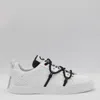 Dolce & Gabbana Dolce And Gabbana White Insert Portofino Sneakers In White