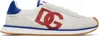 Dolce & Gabbana Cushion Low-top Sneakers Featuring Contrasting Elements In 89926 Bianco/rosso