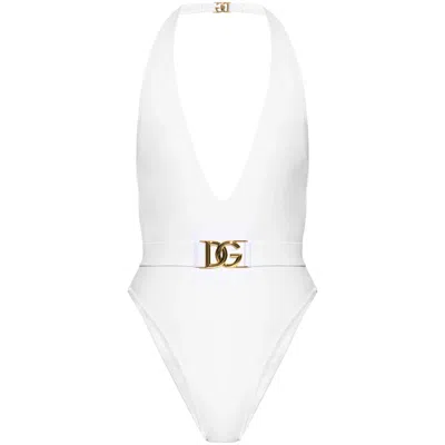 DOLCE & GABBANA DOLCE & GABBANA WHITE BEACHWEAR WOMEN