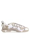 Dolce & Gabbana Men's Pleated Interlock Jogger Pants In Sand