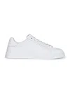 Dolce & Gabbana Portofino Calfskin White Sneakers