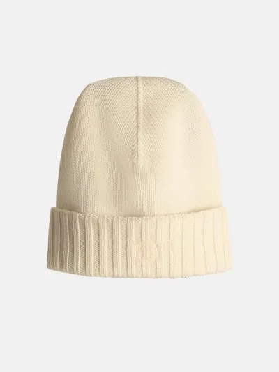 Dolce & Gabbana White Cashmere Beanie