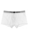 Dolce & Gabbana Coat Of Arms Boxer Shorts Underwear And Body In White