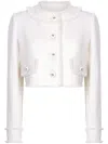 Dolce & Gabbana Long-sleeved Casual Jacket In Beige