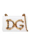 Dolce & Gabbana Nappa Leather Dg Girls Bag In White