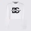 Dolce & Gabbana Logo-embroidered Pullover Sweatshirt In White