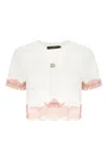 Dolce & Gabbana White Cotton Blend T-shirt In Optical White