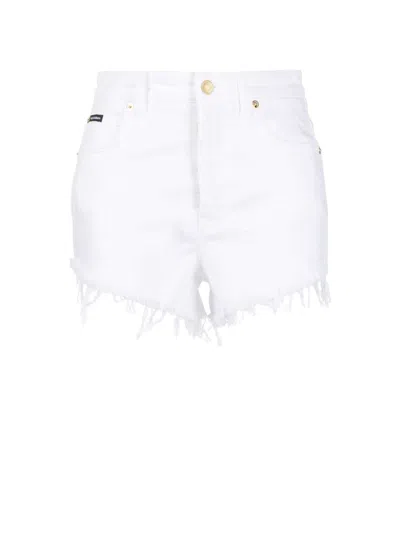 Dolce & Gabbana White Cotton Clothing Shorts
