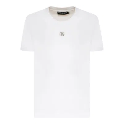 Dolce & Gabbana White Cotton Clothing T-shirts