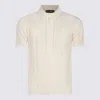 Dolce & Gabbana Perforated Cotton Knit Shirt