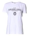 Dolce & Gabbana White Cotton Printed Round Neck Top T-shirt