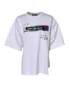Dolce & Gabbana White Cotton Printed Short Sleeves T-shirt In White