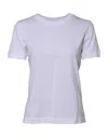 Dolce & Gabbana White Cotton Round Neck Short Sleeves T-shirt In White