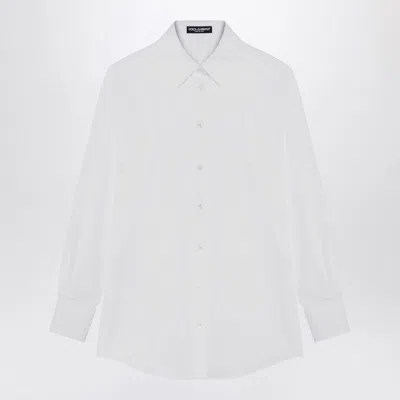 Dolce & Gabbana White Cotton Shirt