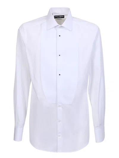 Dolce & Gabbana White Cotton Shirt