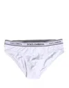 Dolce & Gabbana White Cotton Stretch Regular Brief Underwear In White